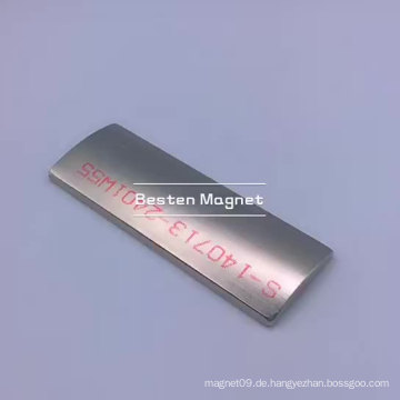 Kundenspezifische Seltenerd-Neodym-Magnete Bogensegmentmagnete